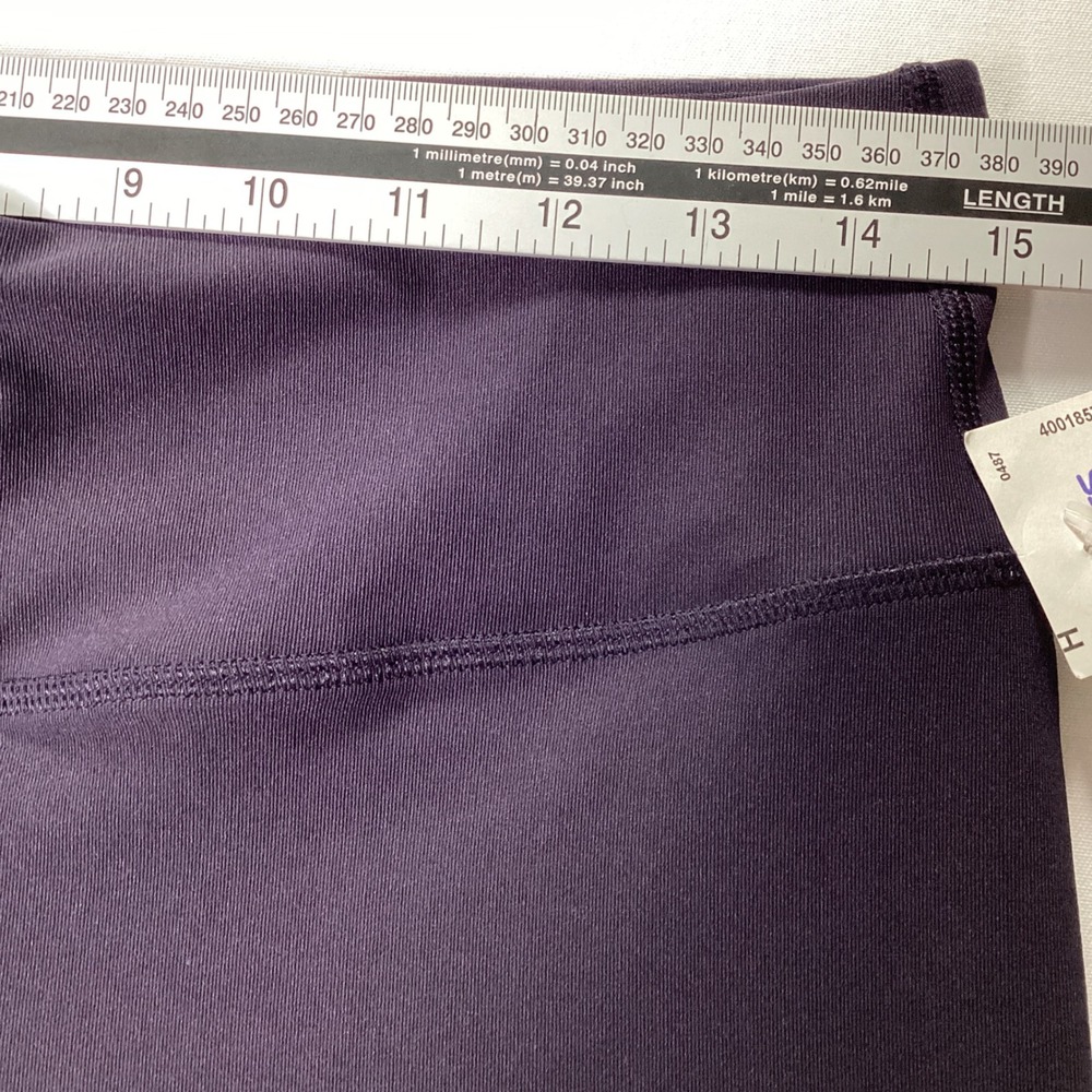 90 Degree by Reflex Large Black Mesh Panel Athletic Yoga Leggings - Picture 5 of 6